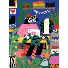 Affiche "Le Coin Couture" -...