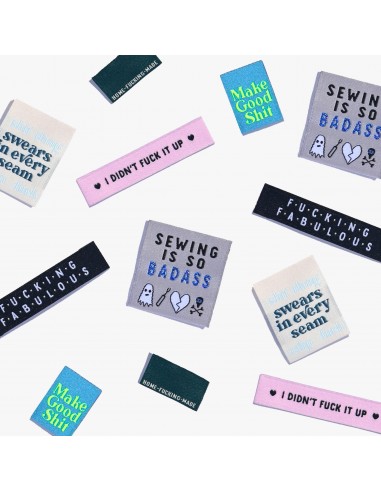 Etiquettes à coudre - The Sweary...
