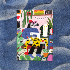 Carte "Le Coin Couture" -...