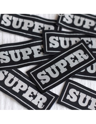 Super - x8 - Etiquettes à coudre - La...