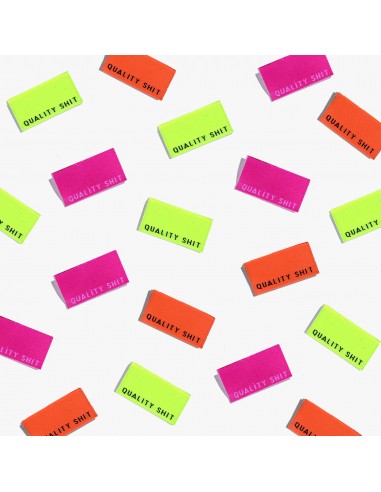 Etiquettes à coudre - Quality Shit -...