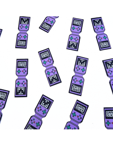 Etiquettes à coudre - Retro Gamer -...