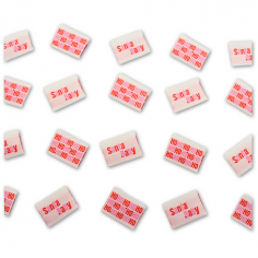 Etiquettes à coudre - Santa... 2