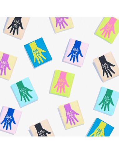 Etiquettes à coudre - Made - Kylie...