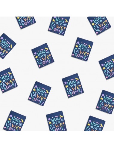 Etiquettes à coudre - You Are Awesome...