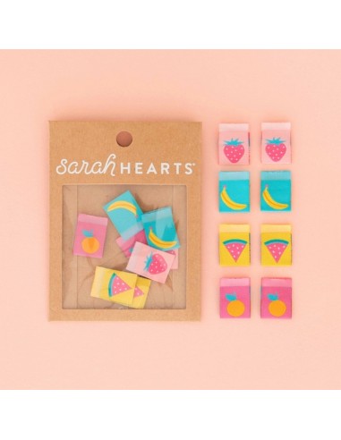 Etiquettes à coudre - Summer Fruits -...