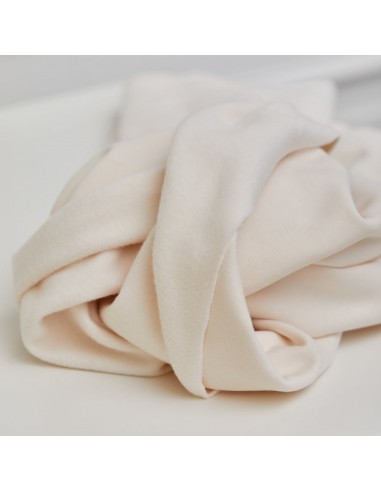 Tissu Sweat Molleton BIO - Creamy...