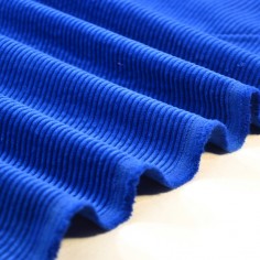 Tissu Velours Côtelé - Cobalt 2