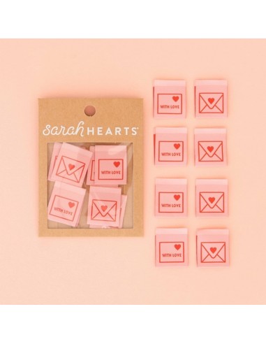 Etiquettes à coudre - Enveloppe With...