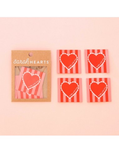 Etiquettes à coudre - Made With Love...