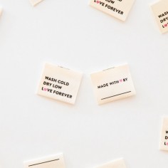 Etiquettes à coudre - Wash... 2