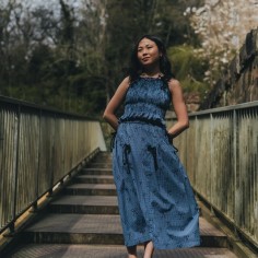 Tissu Batiste Coton - Viola... 2