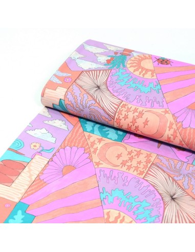 Tissu Popeline de Coton - Little...