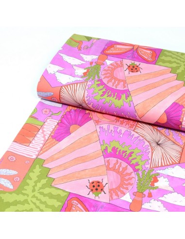 DERNIER COUPON 65CM - Tissu Popeline...