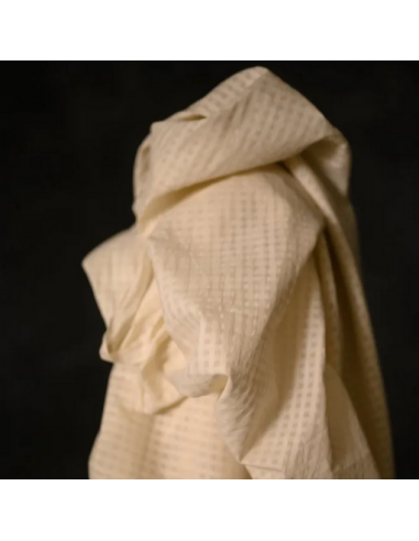 Tissu Voile de Coton - Breezy Check -...