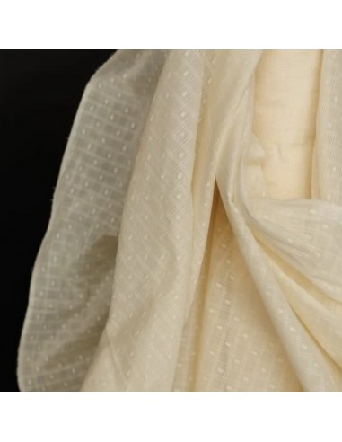 DERNIER COUPON 120CM - Tissu Voile de...