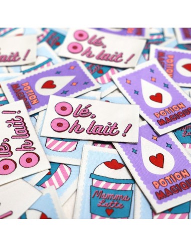 Milk Power Mix - x6 - Etiquettes à...