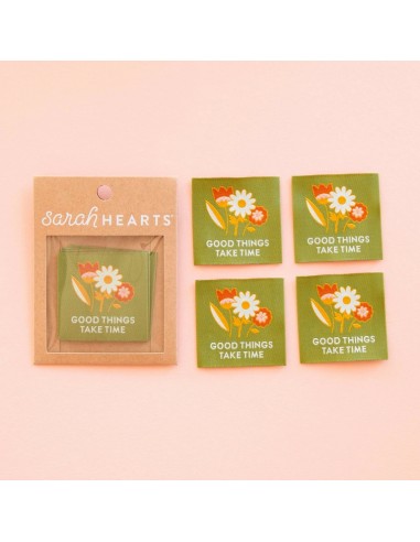 Etiquettes à coudre - Good Things...