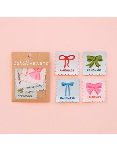 Etiquettes à coudre - Bows Handmade...