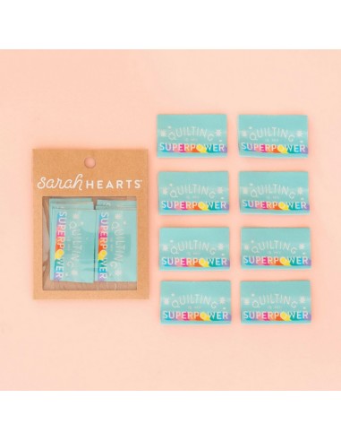 Etiquettes à coudre - Quilting is my...