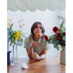 Tissu Satin de Coton -... 2