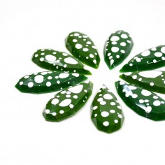 Bouton - Larme à facettes...