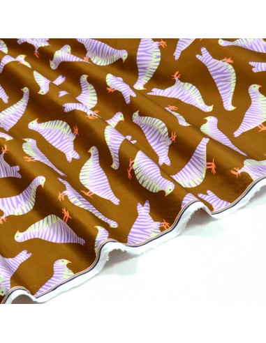 Tissu Coton Satiné - Concrete Jungle...