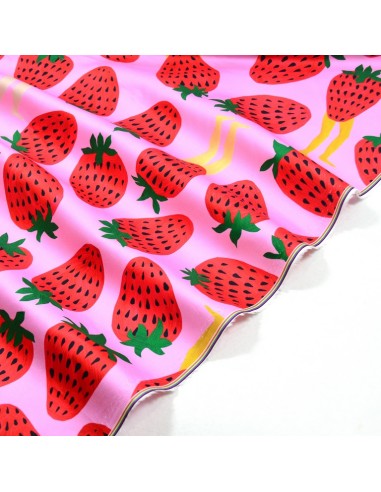 Tissu Coton Satiné - Sweet Legs -...