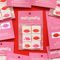 Etiquettes à coudre - Lips... 2