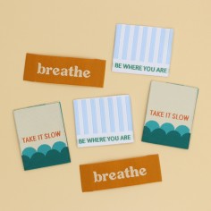 Etiquettes à coudre - Live...