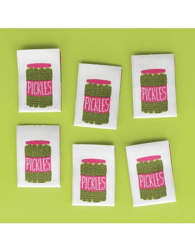 Etiquettes à coudre - Pickles - Molly...