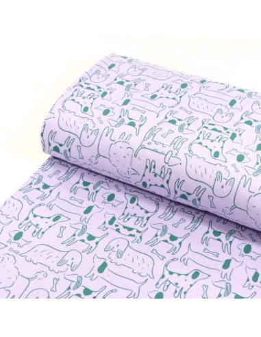 DERNIER COUPON 70CM - Tissu Jersey -...