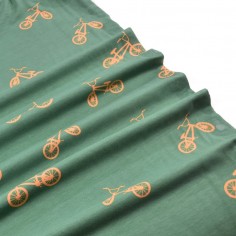 Tissu Jersey - BMX - Vert 2