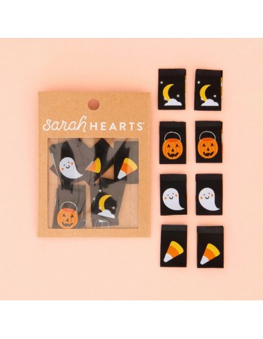 Etiquettes à coudre - Halloween...