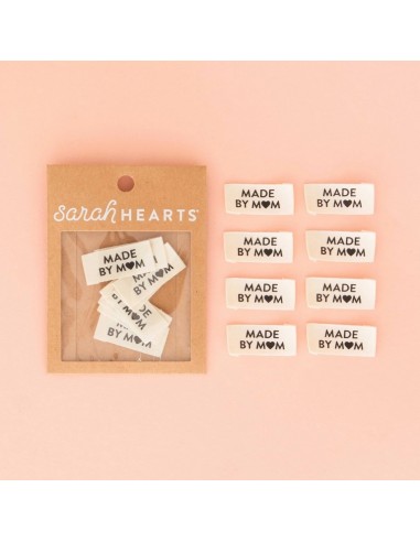 Etiquettes à coudre - Made by Mom -...
