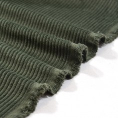 Tissu Velours Côtelé - Hunter