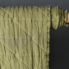 Tissu Jacquard Coton -...