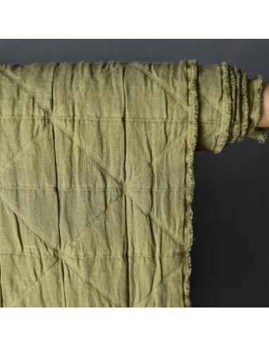 Tissu Jacquard Coton - Rushes -...