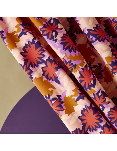 Tissu Viscose - Waterlily - Maple -...