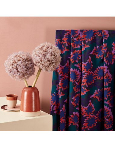 Tissu Viscose - Waterlily - Night -...