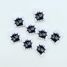Etiquettes à coudre - Tada...