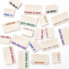 Etiquettes à coudre -...