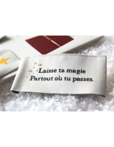 Etiquettes Make a wish - La Petite Maison Couture