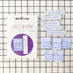 Etiquettes à coudre - This... 2