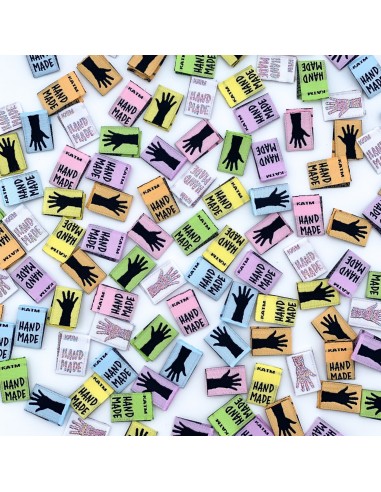 Etiquettes à coudre - Rainbow Mini...