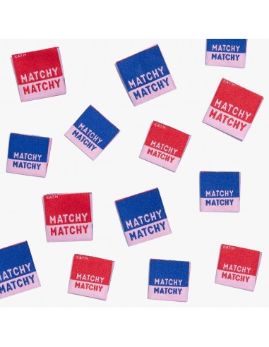 Etiquettes à coudre - Matchy Matchy -...
